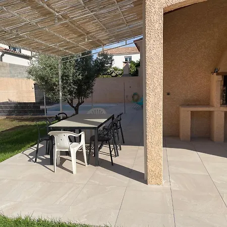 Villa Climatisee De L'etang De Thau Avec Piscine
